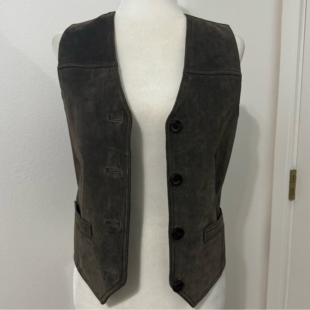 Vintage Leather Vest